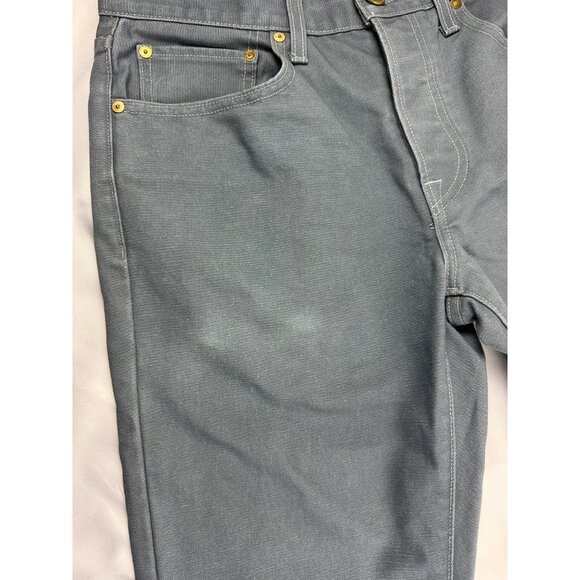 Sid Mashburn Pacific Dyed Slim Straight Button Fly Jeans Size 32x30 USA - Picture 4 of 11